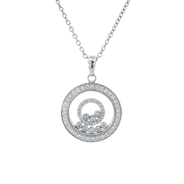 Dancing Diamonds Pendant