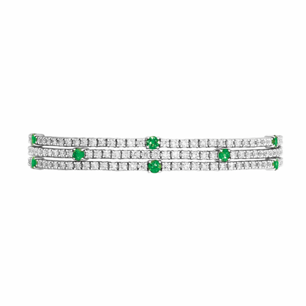 Multi-Strand Tsavorite Bracelet